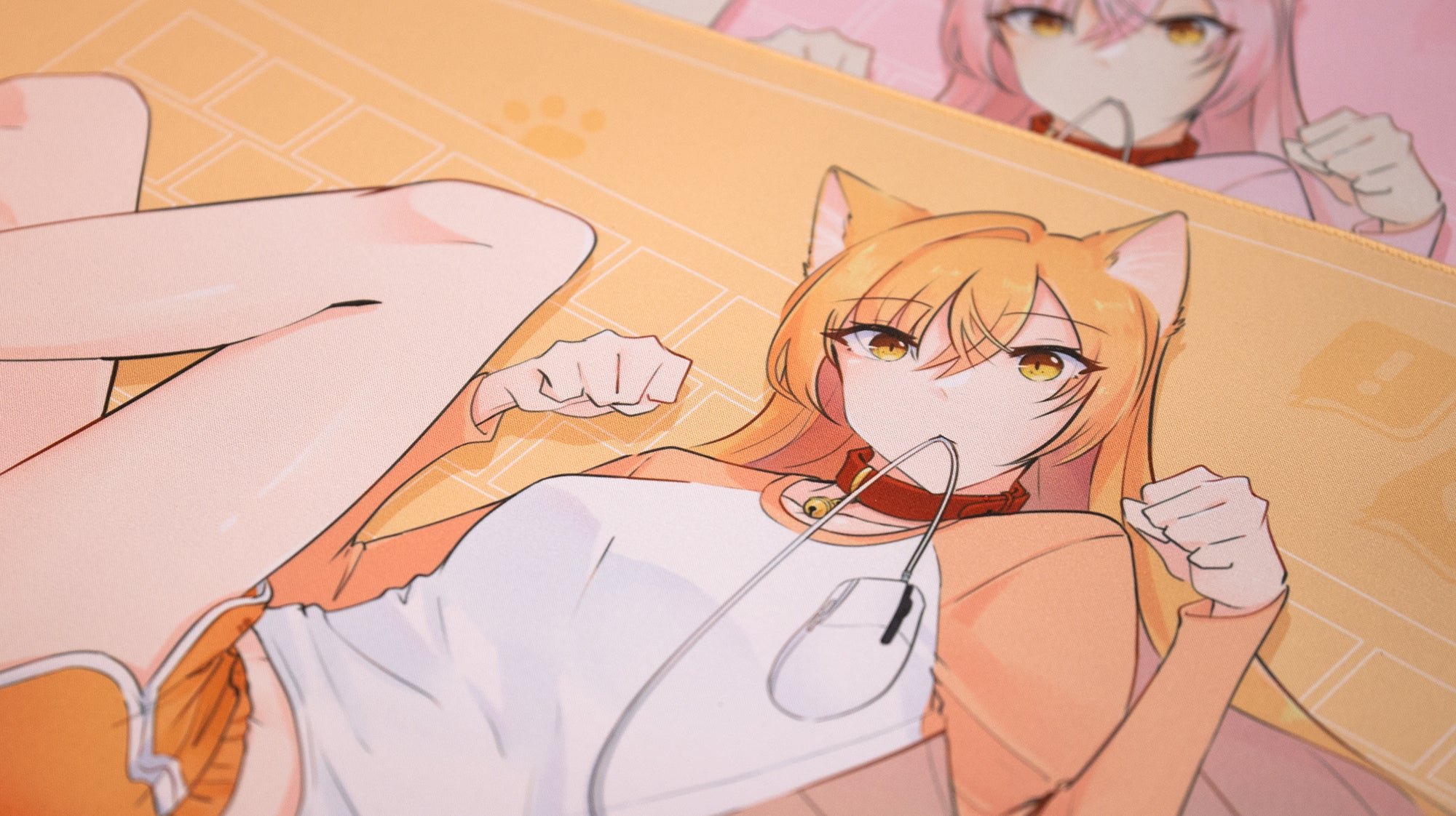 Catgirl Deskmat