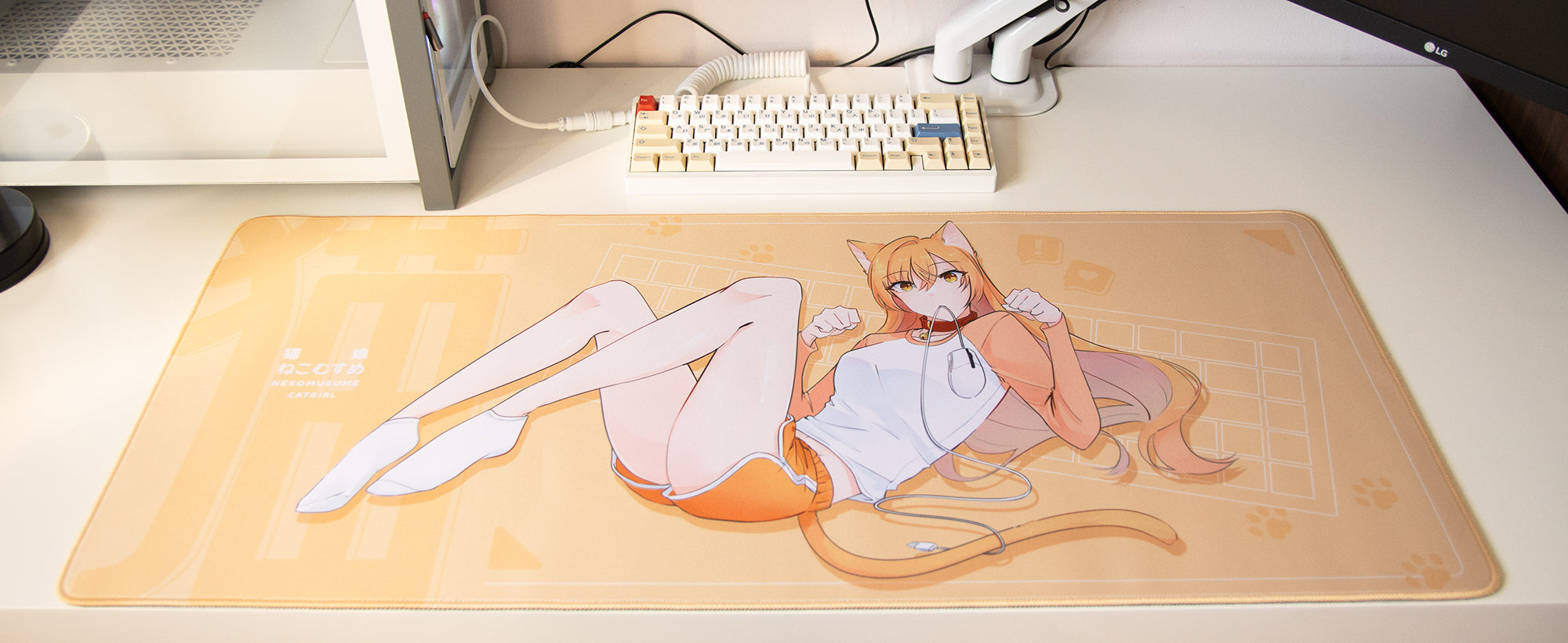 Catgirl Deskmat