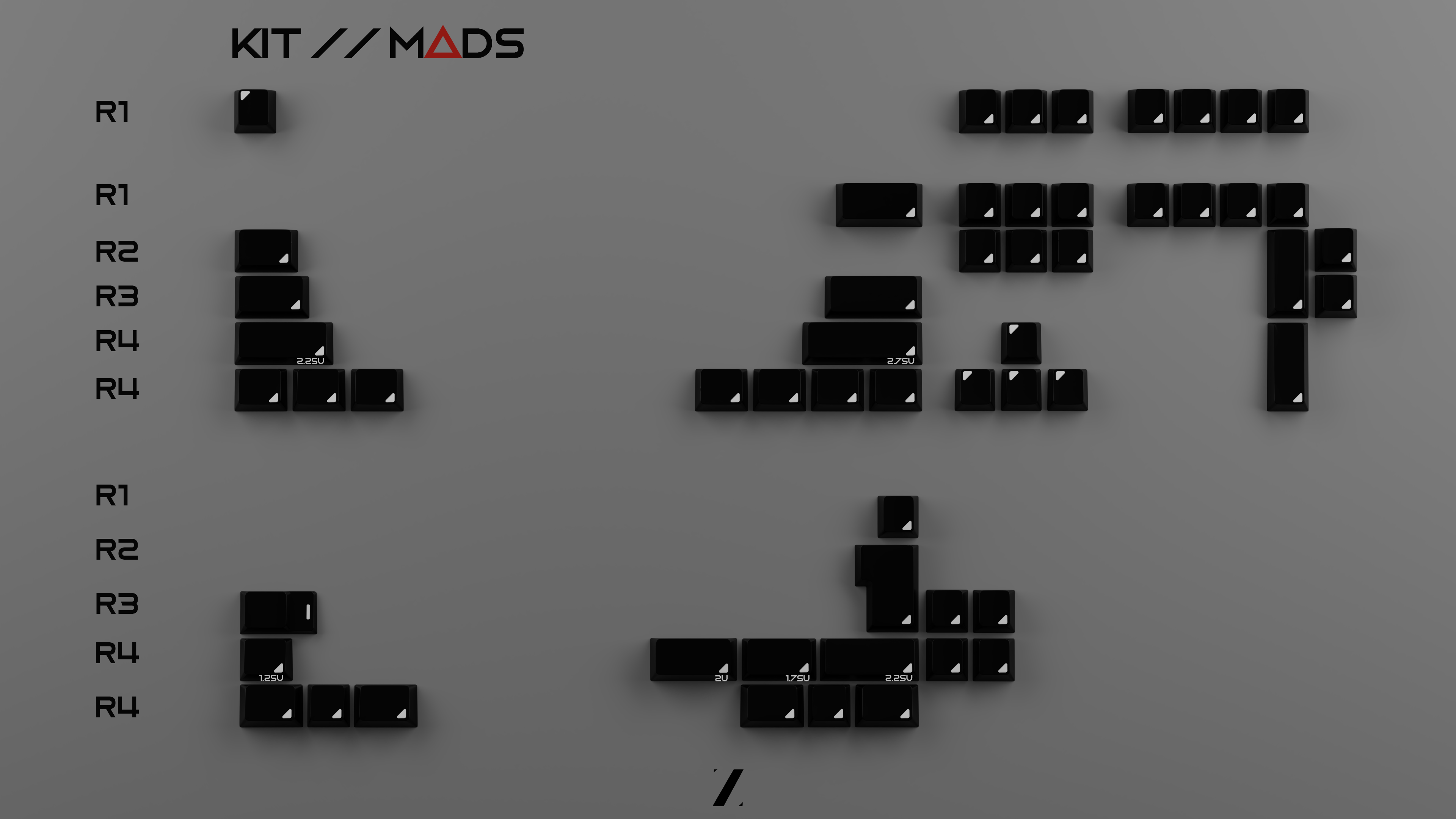 Geekark Triangle Keyset