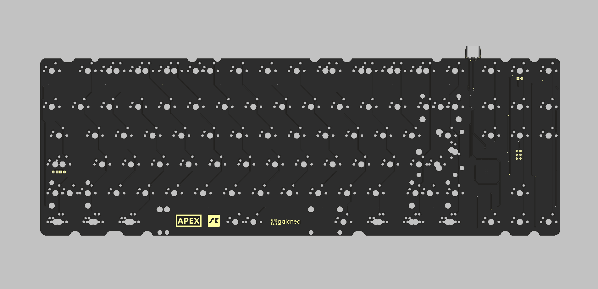 Galatea TKL PCB x Apex