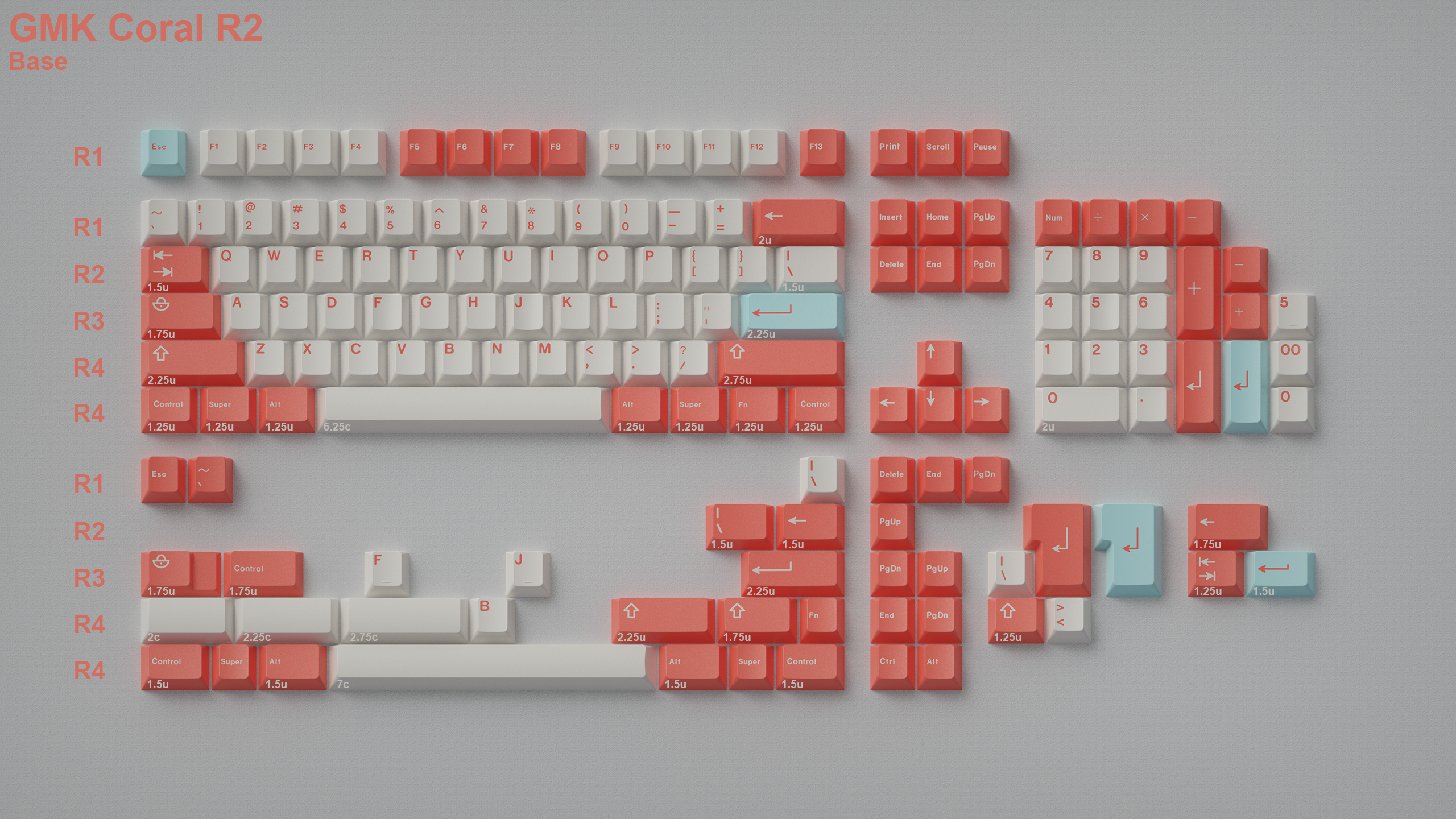 [Pre-Order] GMK Coral R2